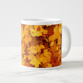 Ahornblatt-Muster-25877 Jumbo-Tasse (Vorderseite Rechts)