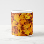 Ahornblatt-Muster-25877 Jumbo-Tasse (Vorderseite)