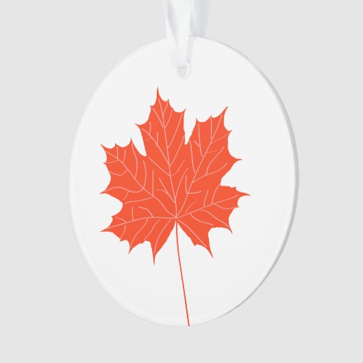 Ahornblatt Ornament (Vorderseite)