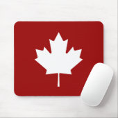 Ahornblatt-Piktogramm-Mauspad Mousepad (Mit Mouse)