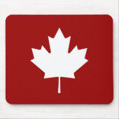 Ahornblatt-Piktogramm Mousepad (Vorne)