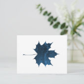 Ahornblatt Postkarte (Stehend Vorderseite)
