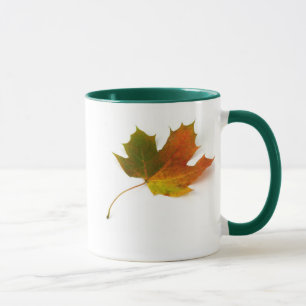 Ahornblatt-Ring-Keramikbecher von Petr Kratochvil Tasse