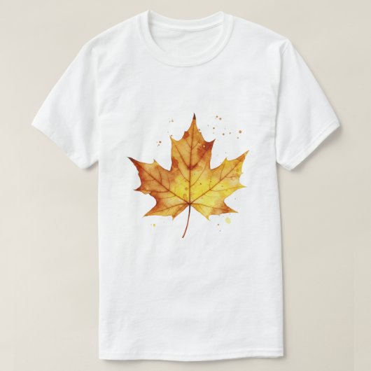 Ahornblatt T-Shirt (Design vorne)