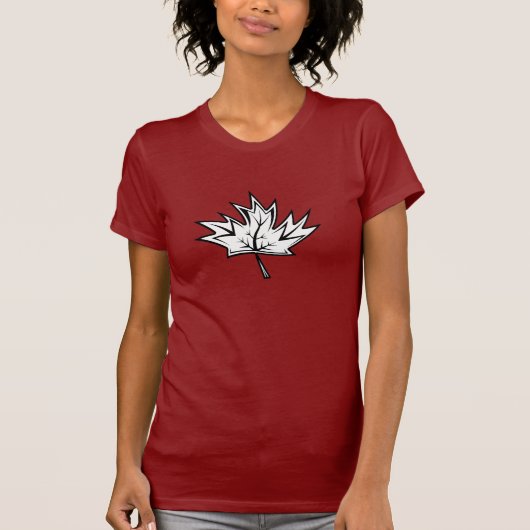 Ahornblatt T-Shirt (Vorderseite)