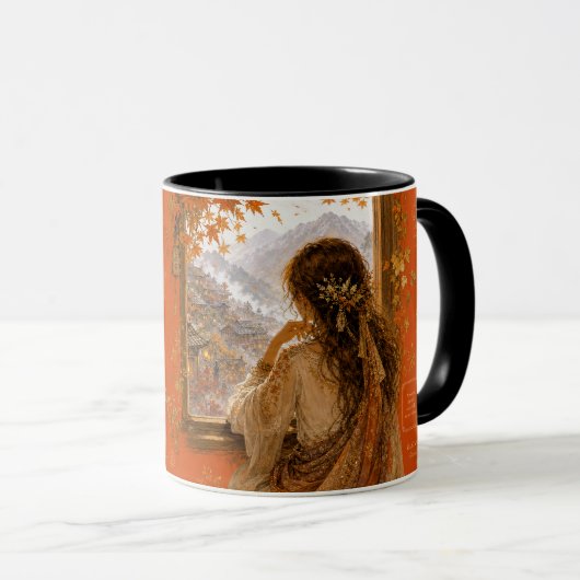 Ahornblatt Tasse (VorderseiteRechts)