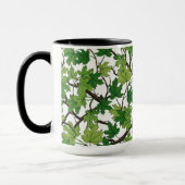 Ahornblätter auf Weiß Tasse (Links)