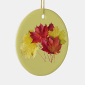 Ahornblätter Keramik Ornament (Rechts)