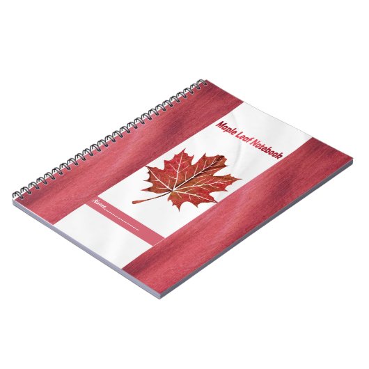 Ahornblätterbuch Notizblock (Linke Seite)