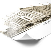 Ahornblättergarten 1931 fotodruck (Ecke)