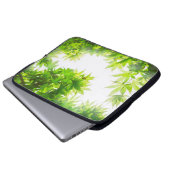 Ahornblättergewebe Laptopschutzhülle (Vorne Knopf)