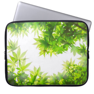 Ahornblättergewebe Laptopschutzhülle