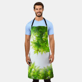 Ahornblättergewebe Schürze (Getragen)