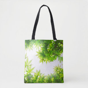 Ahornblättergewebe Tasche