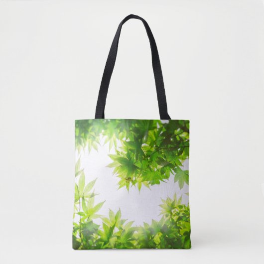 Ahornblättergewebe Tasche (Vorderseite)