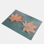 Ahornblättermatte Fußmatte (Schrägansicht)