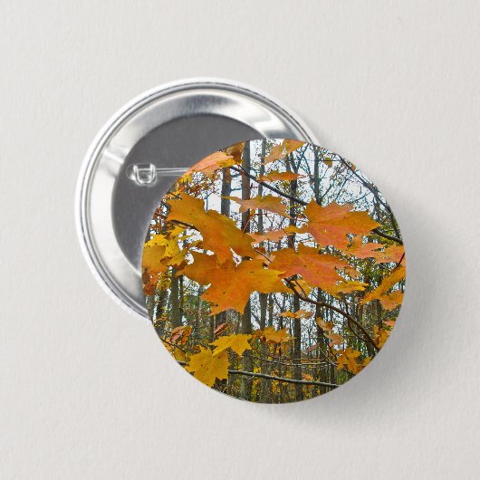 Ahornblättern Button (Vorne & Hinten)