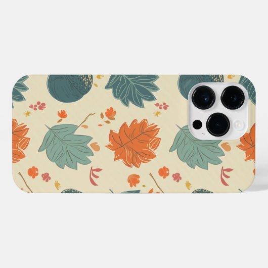 Ahornblattgehäuse iPhone Hülle (Rückseite (Horizontal))