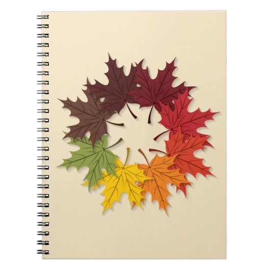 Ahornblattkreis Notizblock (Vorderseite)