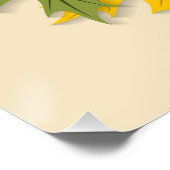 Ahornblattkreis Poster (Ecke)