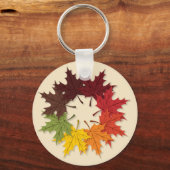Ahornblattkreis Schlüsselanhänger (Vorderseite)