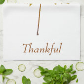 Ahornblättrige botanische Aquarellfarbe Geschirrtuch (Gefaltet)