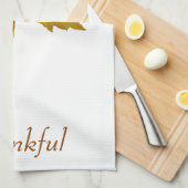 Ahornblättrige botanische Aquarellfarbe Geschirrtuch (Viertel Falte)