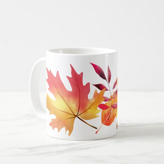 AhornblattTasse Kaffeetasse (Vorderseite Links)