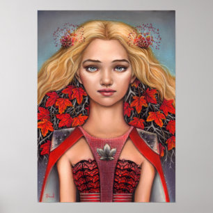 Ahorndame Poster