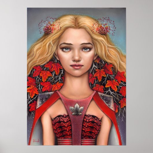 Ahorndame Poster (Vorne)