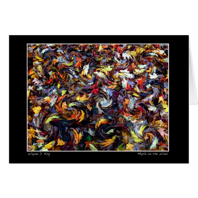 Ahorne im Wind (Vorderseite (Horizontal))