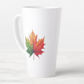 Ahornfallleaf groß milchtasse (Linke Ecke)