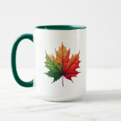 Ahornfallleaf Großer Combo Tasse (Links)