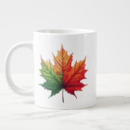 Ahornfallleaf Jumbo-Tasse
