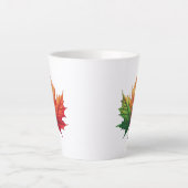 Ahornfallleaf Milchtasse (Vorderseite)