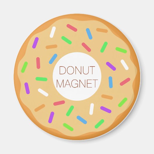 Ahornfleckenmagnet mit Sprinklen Magnet (Vorne)