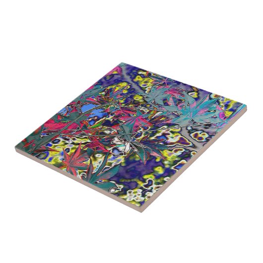 Ahornfolie Fliese (Seite)