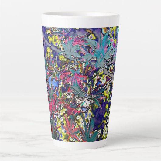 Ahornfolie Milchtasse (Vorderseite)