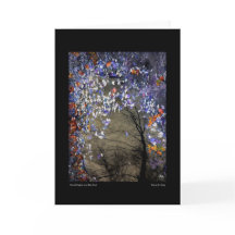 Ahorngemische in einem Herbstpool