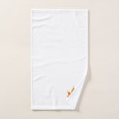 Ahornherbstblatt Badhandtuch Set (Handtuch)
