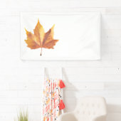 Ahornherbstblatt Banner (Insitu)