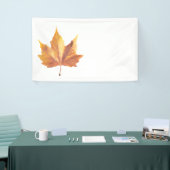 Ahornherbstblatt Banner (Messeveranstaltung)