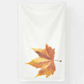 Ahornherbstblatt Banner (Vertikal)