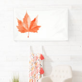 Ahornherbstblatt Banner (Insitu)