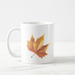 Ahornherbstblatt Kaffeetasse