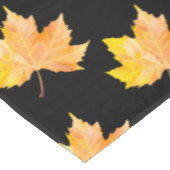 Ahornherbstblatt Tischdecke (Schrägansicht)