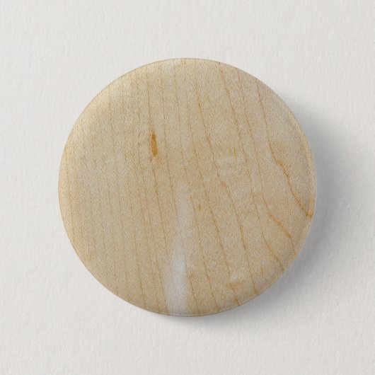 Ahornholz Button (Vorderseite)
