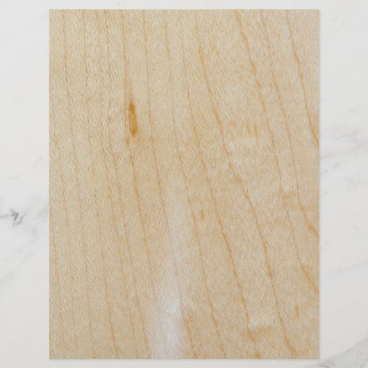 Ahornholz Flyer (Vorne)