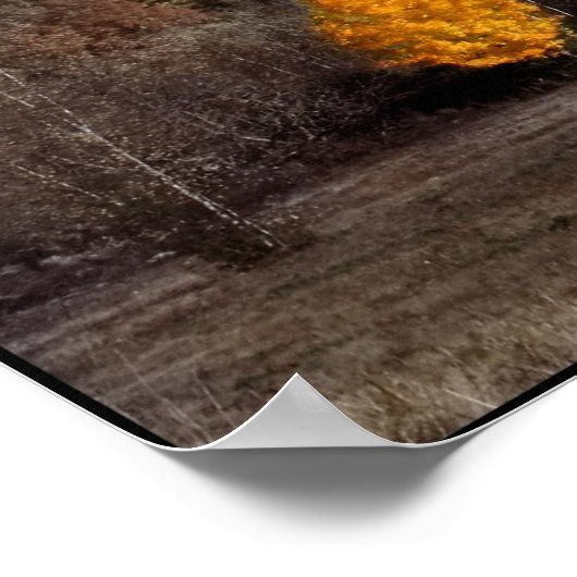 Ahornklee bei Sonnenuntergang: Thoreau Wildness Po Poster (Ecke)