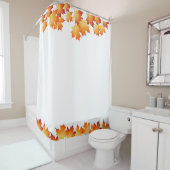 Ahornkuchen auf einem Duschvorhang (Beispiel)